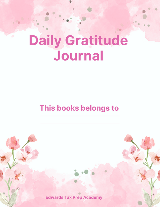 Daily Gratitude Journal