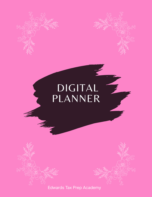 Undated Digital Planner